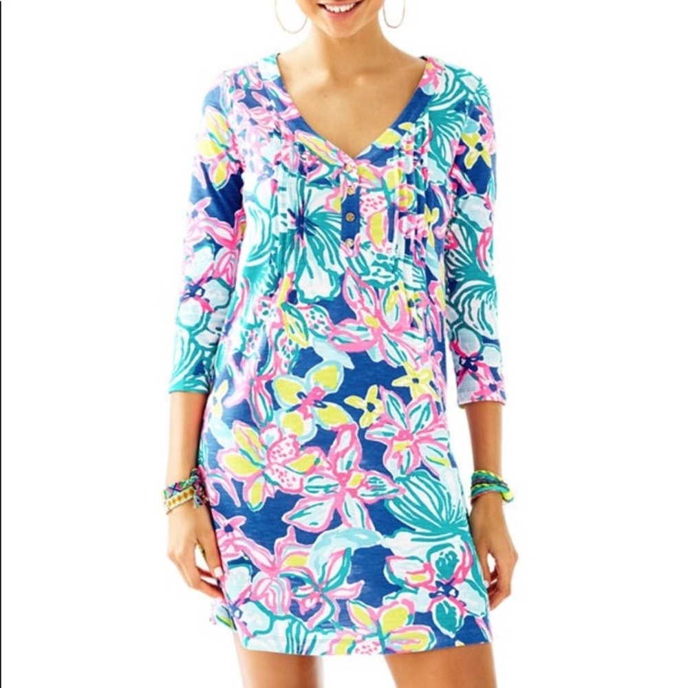 Lilly Pulitzer Amberly Dress GUC XL